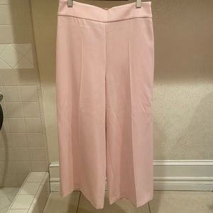 Brand New Zara baby pink wide legged trouser